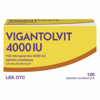 Vigantolvit 4000 IU tabletki powlekane, 120 szt.