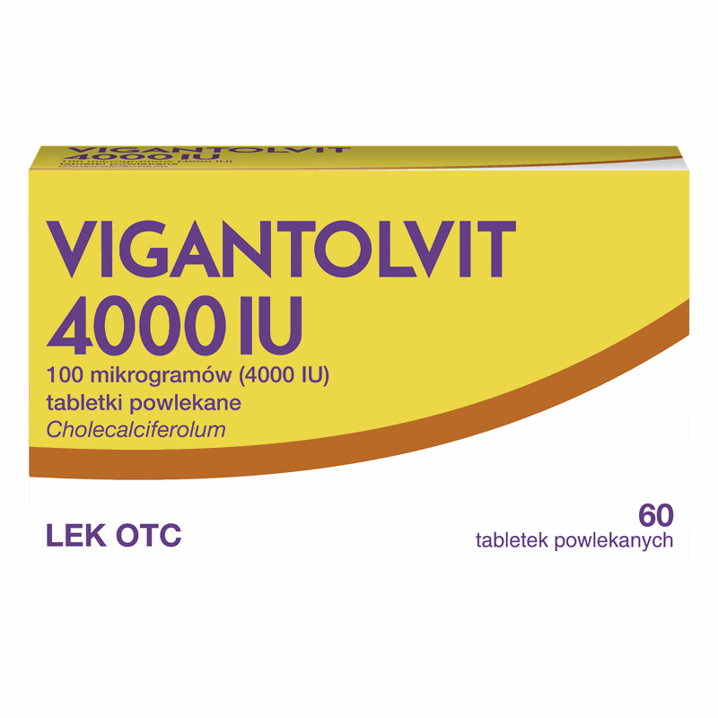 Vigantolvit 4000 IU tabletki powlekane, 60 szt.