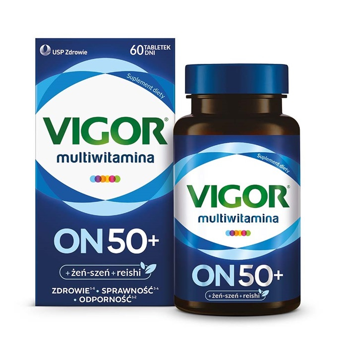 Vigor Multiwitamina ON 50+ 60 tabletek