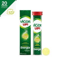 Vigor UP FAST 20 tabletek musujących (smak limonkowy)