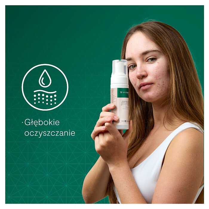 Vincobiosis Acneic Dermobalans pianka głęboko oczyszczająca do mycia twarzy, 150 ml