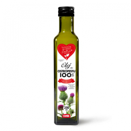 Virde Olej z ostropestu 100%, 250 ml