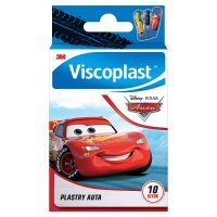 VISCOPLAST Auta Plastry dla dzieci 72mm x 25mm 10 szt.