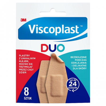 Viscoplast Duo plastry 8 szt.