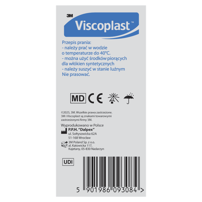 Viscoplast Opaska elastyczna z zapinką 5 m x 8 cm, 1 szt.