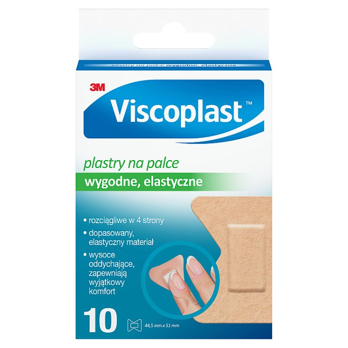 Viscoplast Plastry na palce 10 sztuk