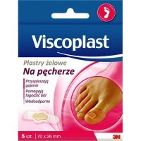 Viscoplast Plastry żelowe na pęcherze małe 5 szt.