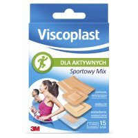 Viscoplast Sportowy MIX Plastry - zestaw 15 szt.