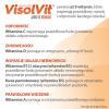 VisolVit Junior Orange musujący proszek o smaku pomarańczowym 10 saszetek