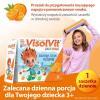 VisolVit Junior Orange musujący proszek o smaku pomarańczowym 30 saszetek