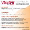 VisolVit Junior Truskawka musujący proszek o smaku truskawkowym 30 saszetek