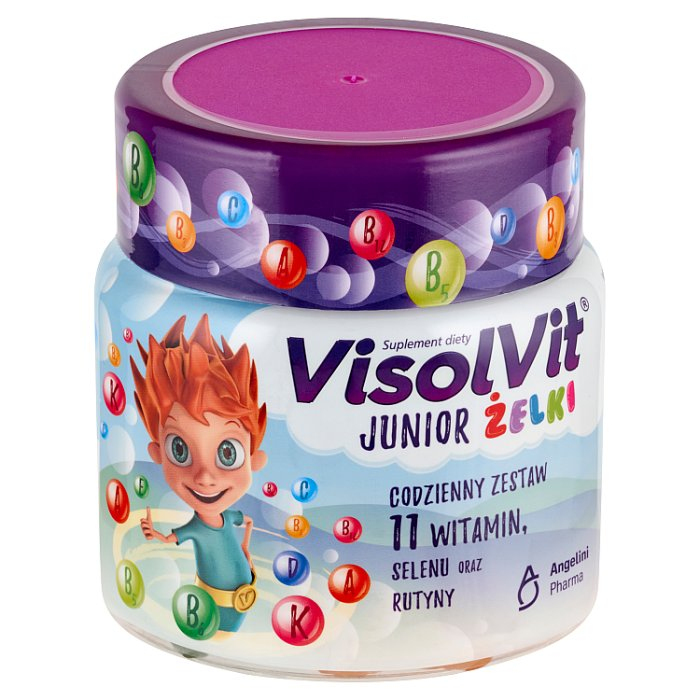VisolVit Junior żelki 50 owocowych żelków