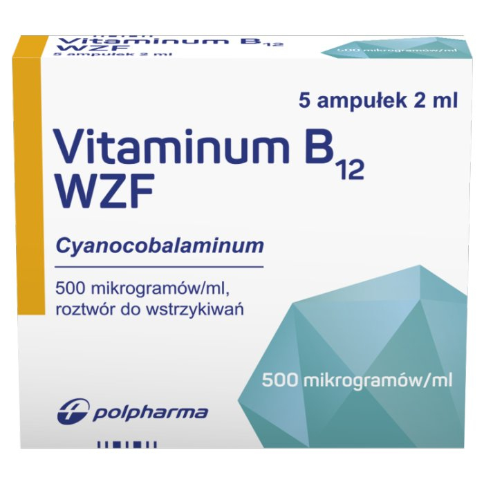 Vit.B12 inj.1000mcg/2ml *  5amp.   W-WA