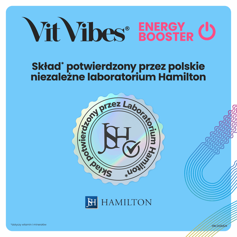 Vit Vibes Energy Booster żelki o smaku truskawkowym, 60 szt.