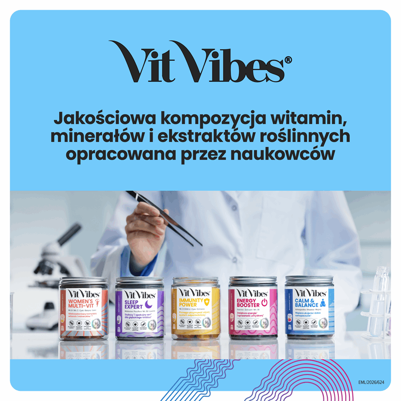 Vit Vibes Energy Booster żelki o smaku truskawkowym, 60 szt.