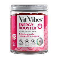 Vit Vibes Energy Booster żelki o smaku truskawkowym, 60 szt.