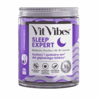 Vit Vibes Sleep Expert żelki o smaku jagodowym z nutą lawendy, 60 szt.