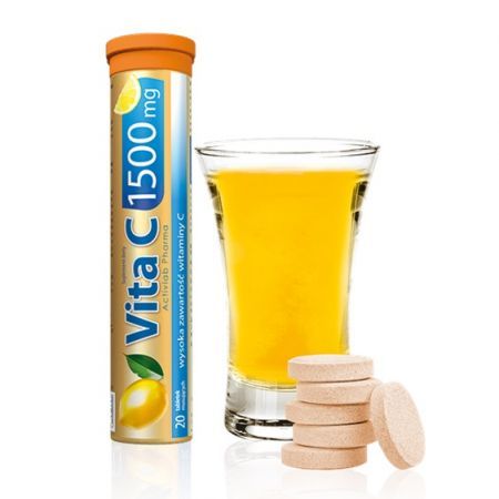 Vita C 1500mg 20 tabletek musujących ACTIVLAB
