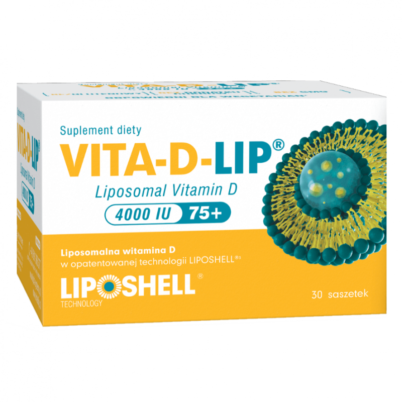 Vita-D-Lip 4000 IU Liposomalna Witamina D saszetki, 30 szt.