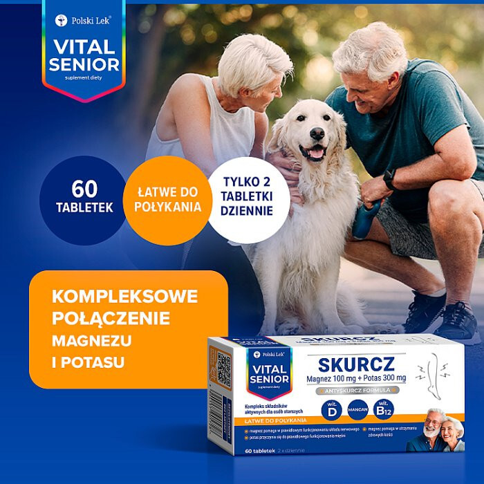 Vital Senior Skurcz tabletki, 60 szt.