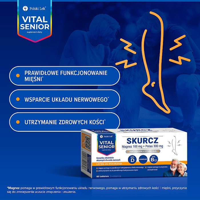 Vital Senior Skurcz tabletki, 60 szt.