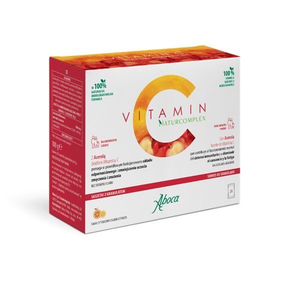 Aboca Vitamin C Naturcomplex saszetki, 20 szt.