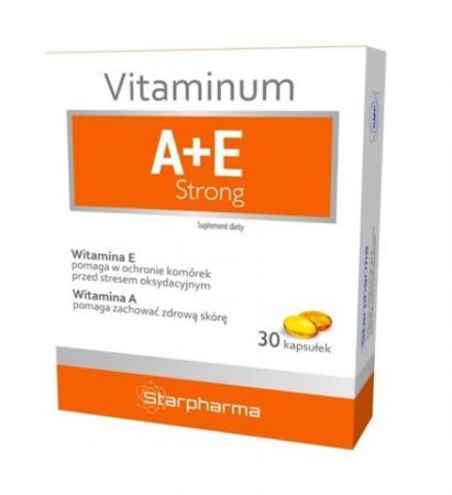 Vitaminum A+E Strong 30 kapsułek