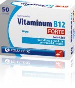 Vitaminum B12 Forte 10 mcg tabletki, 50 szt.