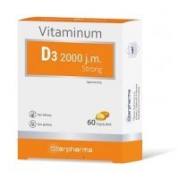 Vitaminum D3 2000 j.m. Strong kapsułki, 60 szt.