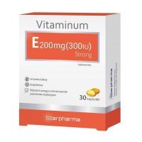 Vitaminum E 200 mg (300IU) Strong 30 kapsułek