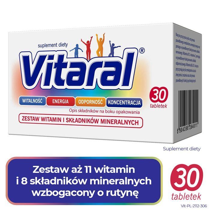Vitaral tabletki drażowane, 30 szt.
