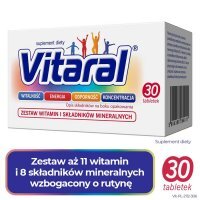 Vitaral tabletki drażowane, 30 szt.