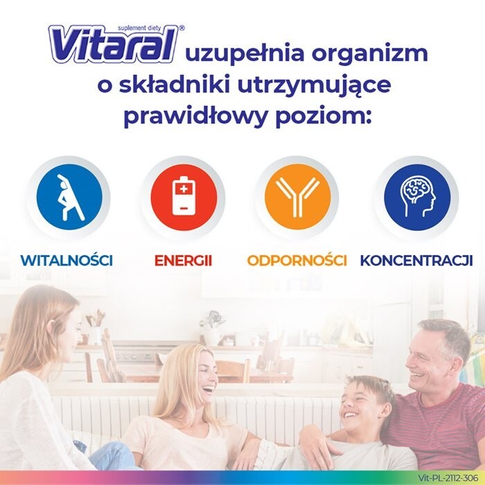 Vitaral drażetki, 60 szt.