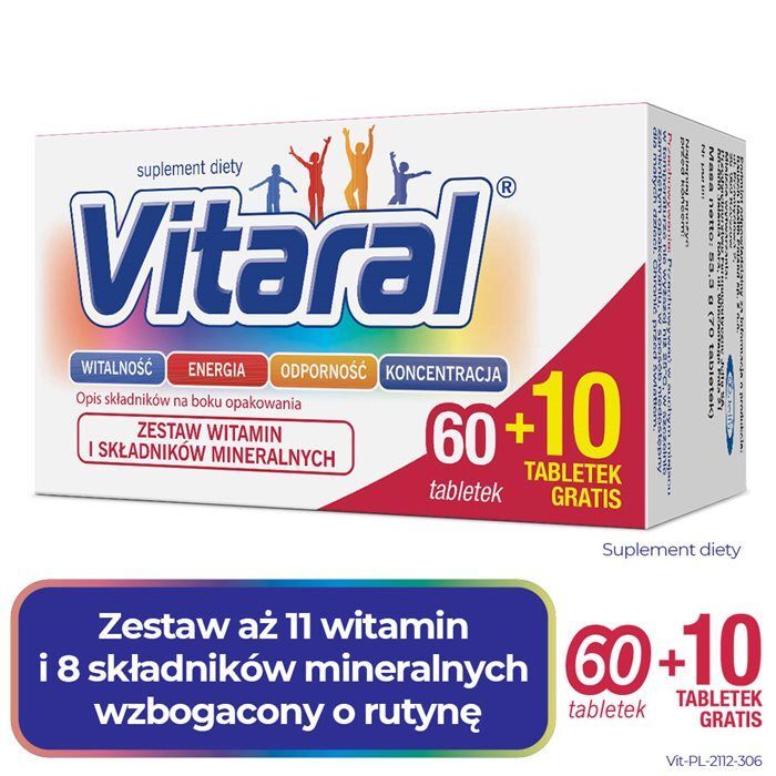 Vitaral tabletki, 70 szt.