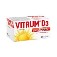 Vitrum D3 2000 kapsułki, 120 szt.