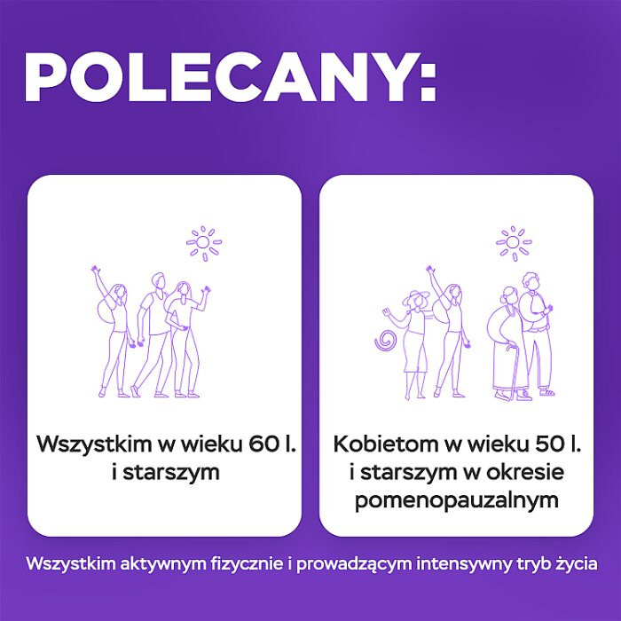 Vitrum Osteo tabletki z witaminą D i wapniem na zdrowe kości, 100 szt.