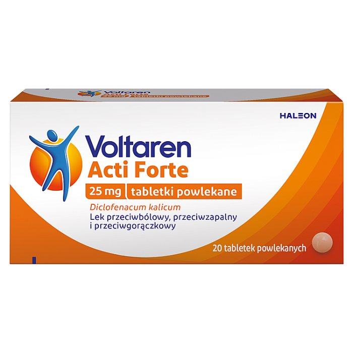 Voltaren ACTI Forte 25 mg 20 tabletek powlekanych