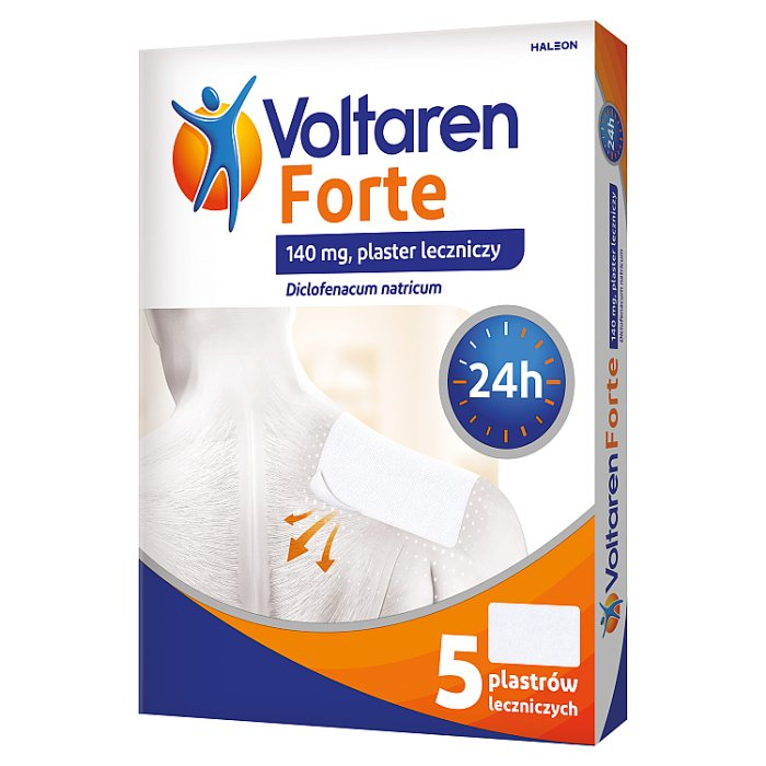 Voltaren Forte plastry lecznicze przeciwbólowe, 5 szt.