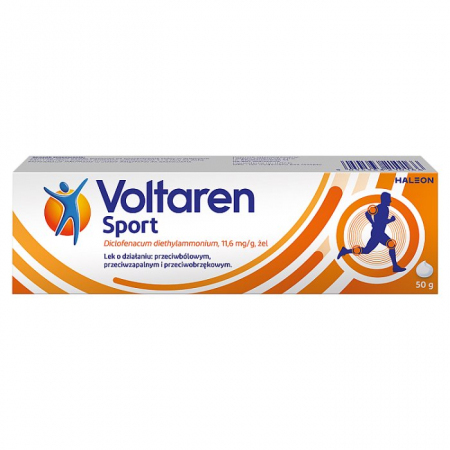 Voltaren Sport żel na ból stawów i mięśni, 50 g