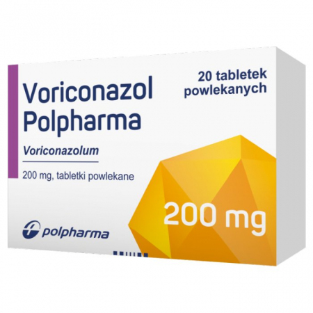 Voriconazol Polpharama 200mg, 20 tabletek