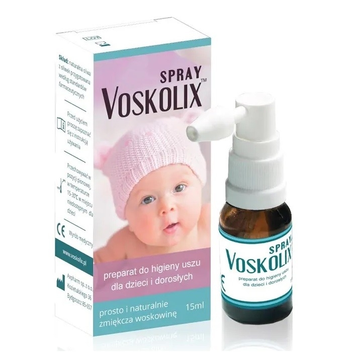 Voskolix spray do higieny uszu 15 ml