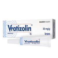 Vratizolin 3% krem 3 g