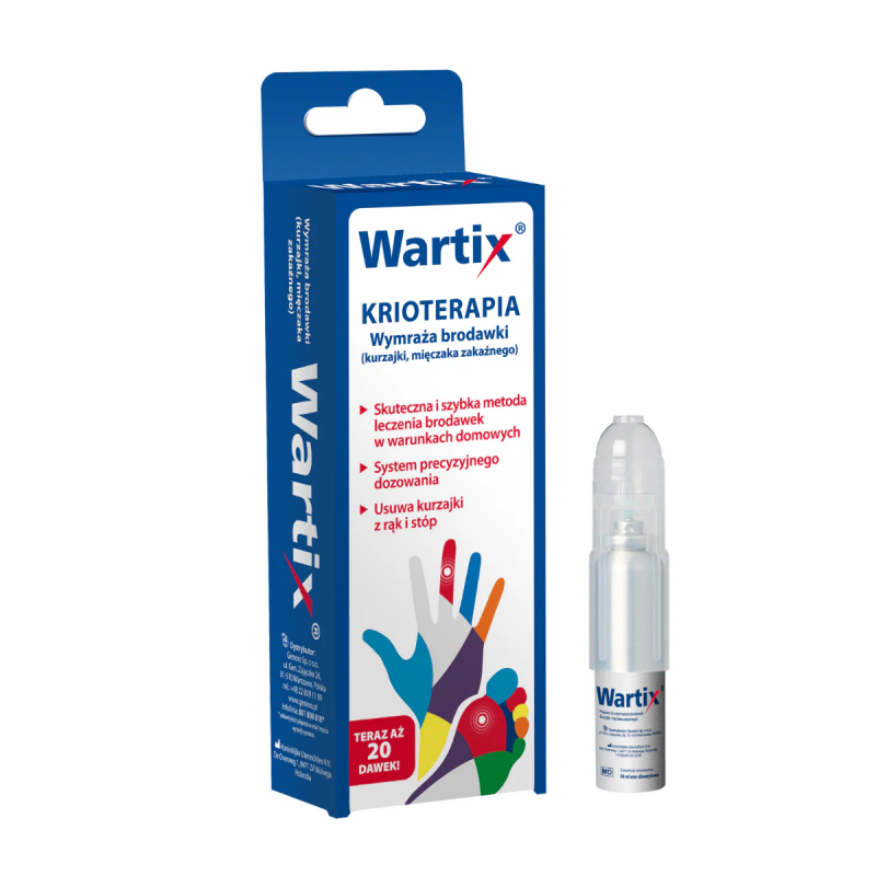 Wartix Krioterapia środek do wymrażania kurzajek, 38 ml
