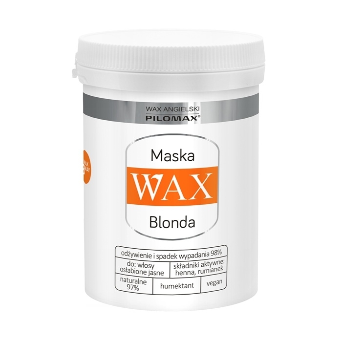 Wax Pilomax Blonda, maska do włosów jasnych, 240 ml