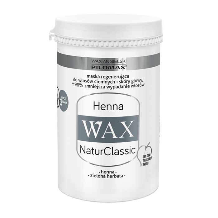 Wax Pilomax Henna Regenerująca maska do włosów ciemnych, 480 ml