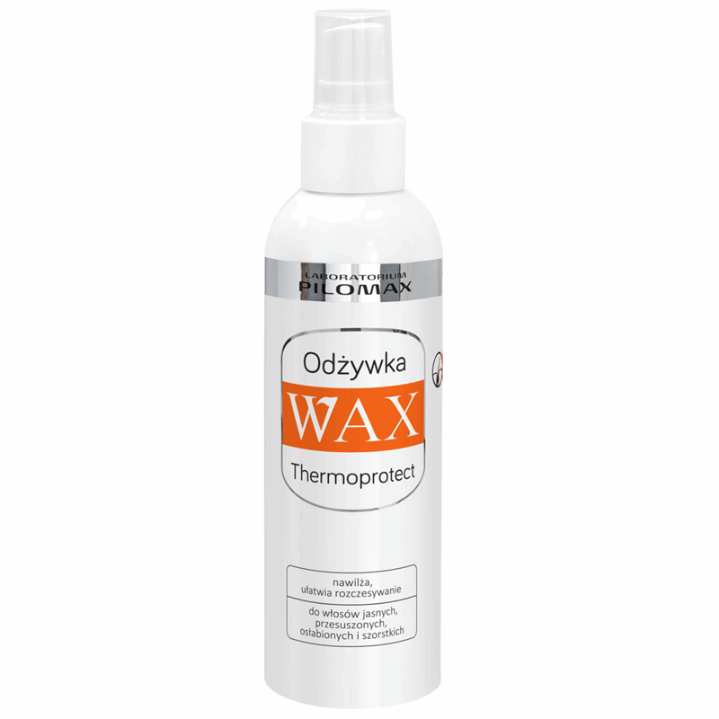 Wax Thermoprotect Nawilżająca odżywka termoochronna do włosów jasnych bez spłukiwania, 200 ml