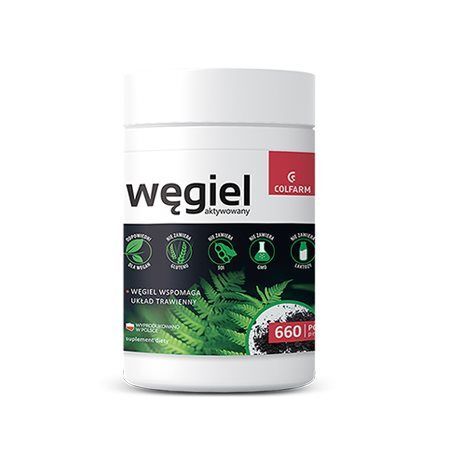 Węgiel aktywowany w proszku 100 g