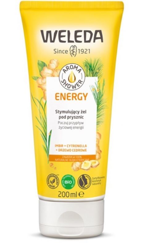 WELEDA Aroma Żel pod prysznic Energy 200 ml