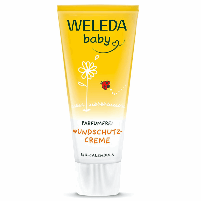Weleda Baby Bezzapachowy krem przeciw odparzeniom z nagietkiem lekarskim, 75 ml