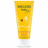 Weleda Baby Calendula Krem do twarzy dla niemowląt z nagietkiem lekarskim, 50 ml